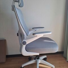 快適グレーオフィスチェア 美品の画像
