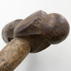 古道具 MARUKI #1 金槌 ボールピンハンマー 総重量570.5g 全長33.5cm 片手ハンマー 鎚 大工道具 玄翁 玄能 ○キ マルキ 札幌市 清田区 平岡の画像