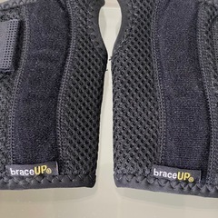 BraceUP 手首 サポーター 手首固定 副木付き パソコン/スマホ操作 スポーツ 家事 育児 保護 (左手, S/M)の画像