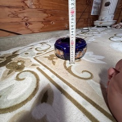 陶器の灰皿差し上げますの画像