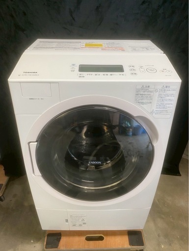 【成約済み】東芝 ドラム式洗濯機 TW-117V9L 2021年製 洗濯11kg乾燥7kg