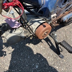 ホンダ　カブ　レストアベース。不動　ジャンク品の画像