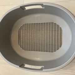 アイリスオーヤマ 上から猫トイレ システムトイレタイプ アイボリーの画像