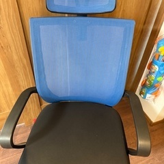 100円　美品　ワーキングアームチェア　オフィスチェアの画像