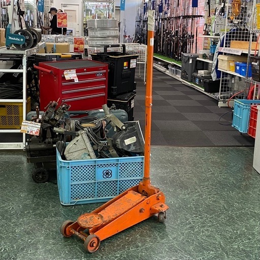 フロアジャッキ ガレージジャッキ 【店頭引取限定】