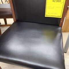 J1355【リユースのサカイ柏店】ダイニングチェア　クリーニング済の画像