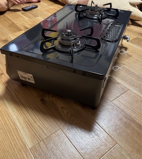 Paroma パロマ ガステーブル PA-S46B-R プロパンガス仕様 右側強火力 コンロ LPG