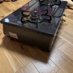 Paroma パロマ ガステーブル PA-S46B-R プロパンガス仕様 右側強火力 コンロ LPGの画像