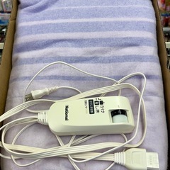 【美品】National 電気かけしき毛布♩の画像