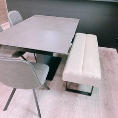セラミック⭐︎ダイニングテーブルセットの画像