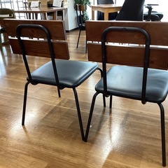 ダイニングチェア2脚セット【町田市再生家具】251515の画像