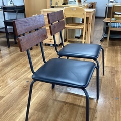ダイニングチェア2脚セット【町田市再生家具】251515の画像