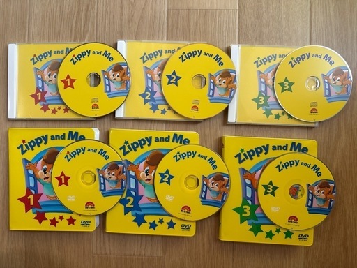 【字幕あり】ジッピーアンドミー　ZAM　Zippy and Me　ディズニー英語システム　DVD CD ガイド
