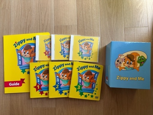 【字幕あり】ジッピーアンドミー　ZAM　Zippy and Me　ディズニー英語システム　DVD CD ガイド