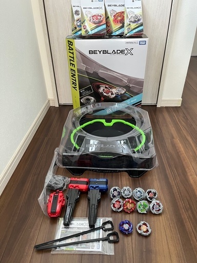 ベイブレードX バトルエントリーセット　　まとめ売り　スタジアム　引退品