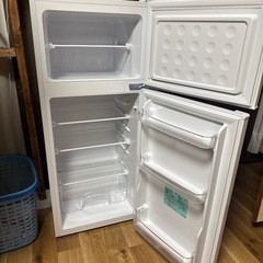 Haier ハイアール ノンフロン冷凍冷蔵庫 JR-N130C 定格内容積130L 冷蔵庫 ホワイト 2ドア の画像