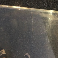 透明ナンバーカバー　当時物の画像
