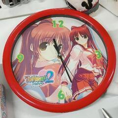 0824-114 トゥハート2掛け時計の画像