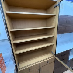 ☆ドリーム荒牧店☆☆ジモティー割引有☆ 2枚扉食器棚の画像