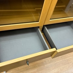 ☆ドリーム荒牧店☆☆ジモティー割引有☆ 2枚扉食器棚の画像