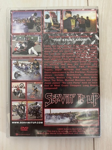 ジャンク】DVD「Servin' it up」 (mousy) 群馬総社のDVD