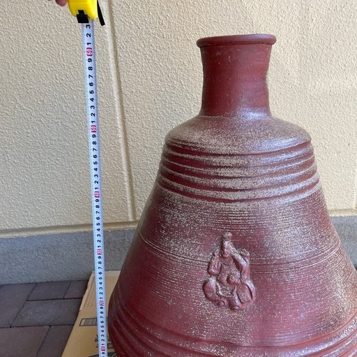 備前焼　花瓶　一点もの