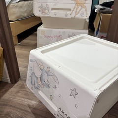 ベルメゾン ディズニー ふた付きケースの画像