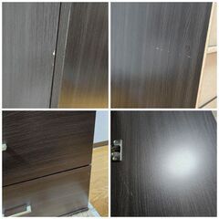 ニトリ ワードローブ クローゼット 収納家具クローネの画像