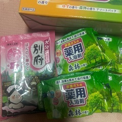 炭酸ガスの薬用入浴剤などの画像