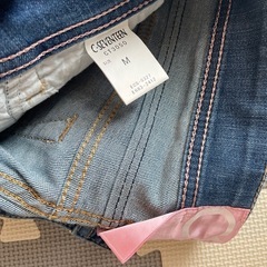 C17 ダークデニム クロップドパンツの画像