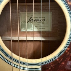 James アコースティックギターの画像