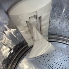 シャープ　洗濯機　8.0kg 風乾燥付き　2021年製の画像
