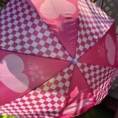 美品中古　ハート❤️が可愛いパラソルの画像