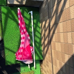 美品中古　ハート❤️が可愛いパラソルの画像