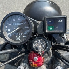 YAMAHA TW225 OVERマフラー ほぼノーマル【引取り限定】の画像