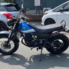YAMAHA TW225 OVERマフラー ほぼノーマル【引取り限定】の画像