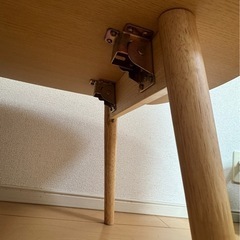 北欧デザイン　ローテーブルの画像