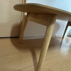 北欧デザイン　ローテーブルの画像