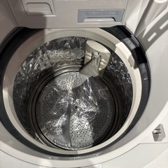SHARP/お得2点セット/冷蔵庫/152L/洗濯機/8kg/乾燥4.5kg/の画像