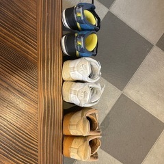 NIKEスニーカー3足　エアフォースワン　スケボーシューズの画像