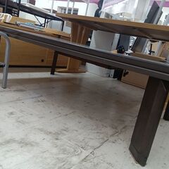 リユースのサカイ栃木店★ジモティ割あり★  コタツ ブラウン W150×D90×H38 クリーニング済み TC10348の画像