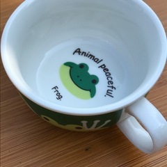 カエルくんのティーカップの画像