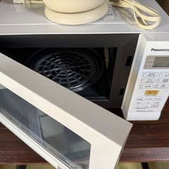 パナソニック製電子レンジ&ティファール
電気ケトルの画像