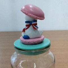 0824-400 ダロワイヨ　ねこフィギュア瓶の画像