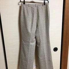 裏生地付き　スラックスの画像