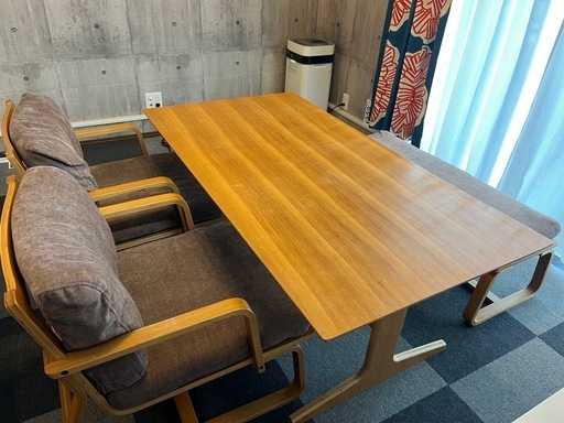 無印良品　ダイニングテーブル+チェアセット