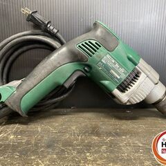 【引き取り限定】【中古品】日立工機 DV12V 振動ドリル 能力:コンクリート12mm 単相100V 390W 回転数:0-2,900min-1 ※本体＋ケースのみの画像