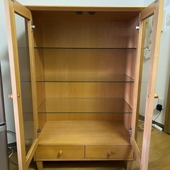 キャビネット　食器棚　
茶箪笥　飾り棚の画像