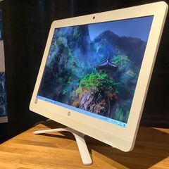 一宮でWindows10搭載機！【HP All-in-One 一体型PC 21.5インチ フルHD液晶 RAM8GB/HDD1TB】一宮市のパソコン屋 Mr.Carnival（ミスカニ）です！パソコン修理・中古パソコンの販売【クレカ&PayPay使えます！】店頭在庫PCのご紹介です！受け渡しは店舗にて(^^)/の画像