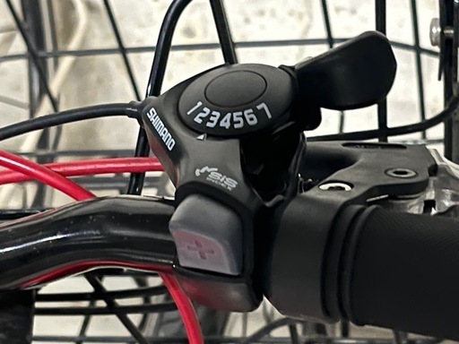  【子供用自転車24インチ】ブリヂストン/シュライン/前カゴ付き